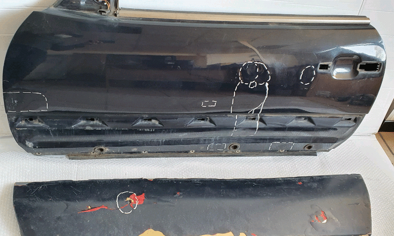 Porta anteriore sinistra Mercedes SL R129 3 $_59 (1)