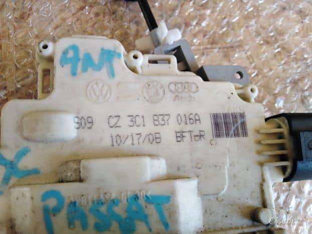 Serratura anteriore destra dx originale Volkswagen Passat 3C 3C1837016A 2 02_7b3d20d8168e4140bbeaf670ca25e33f