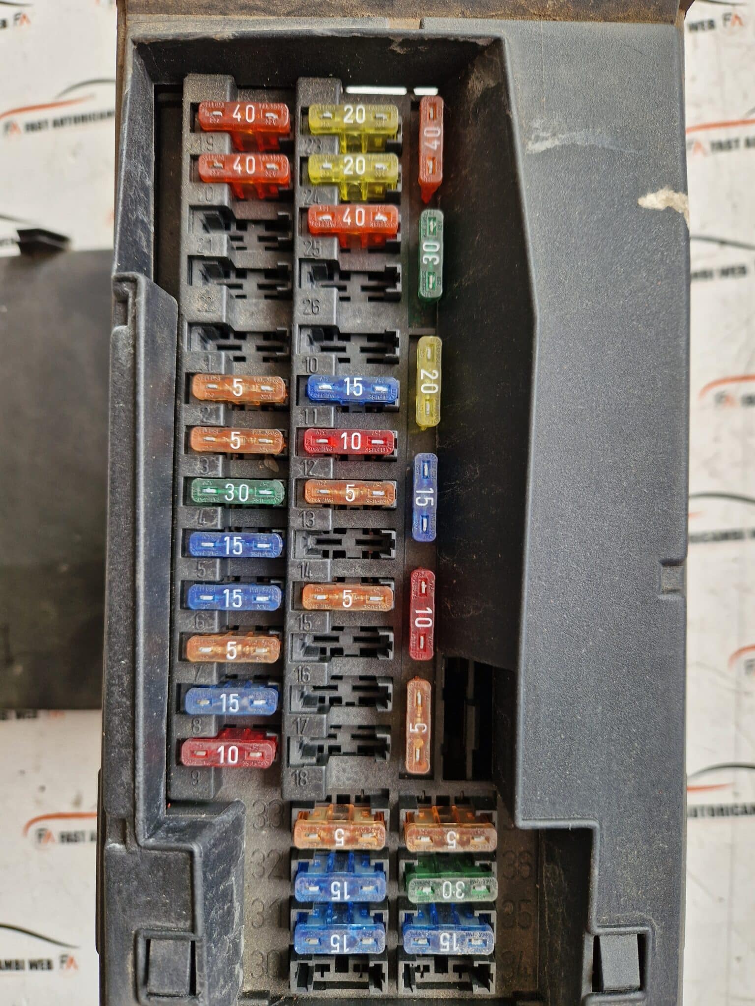 Scatola porta fusibili originale Mercedes Benz SLK r170 2 20240531_100325