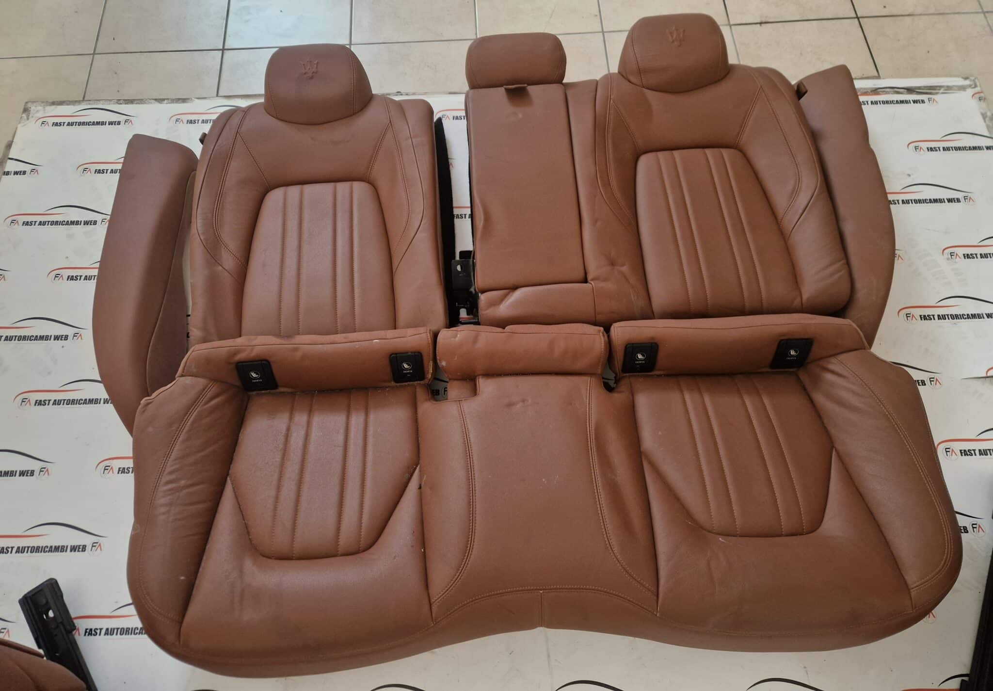 Kit sedili interni pelle marrone maserati ghibli anno 2015 10 20241219_115648