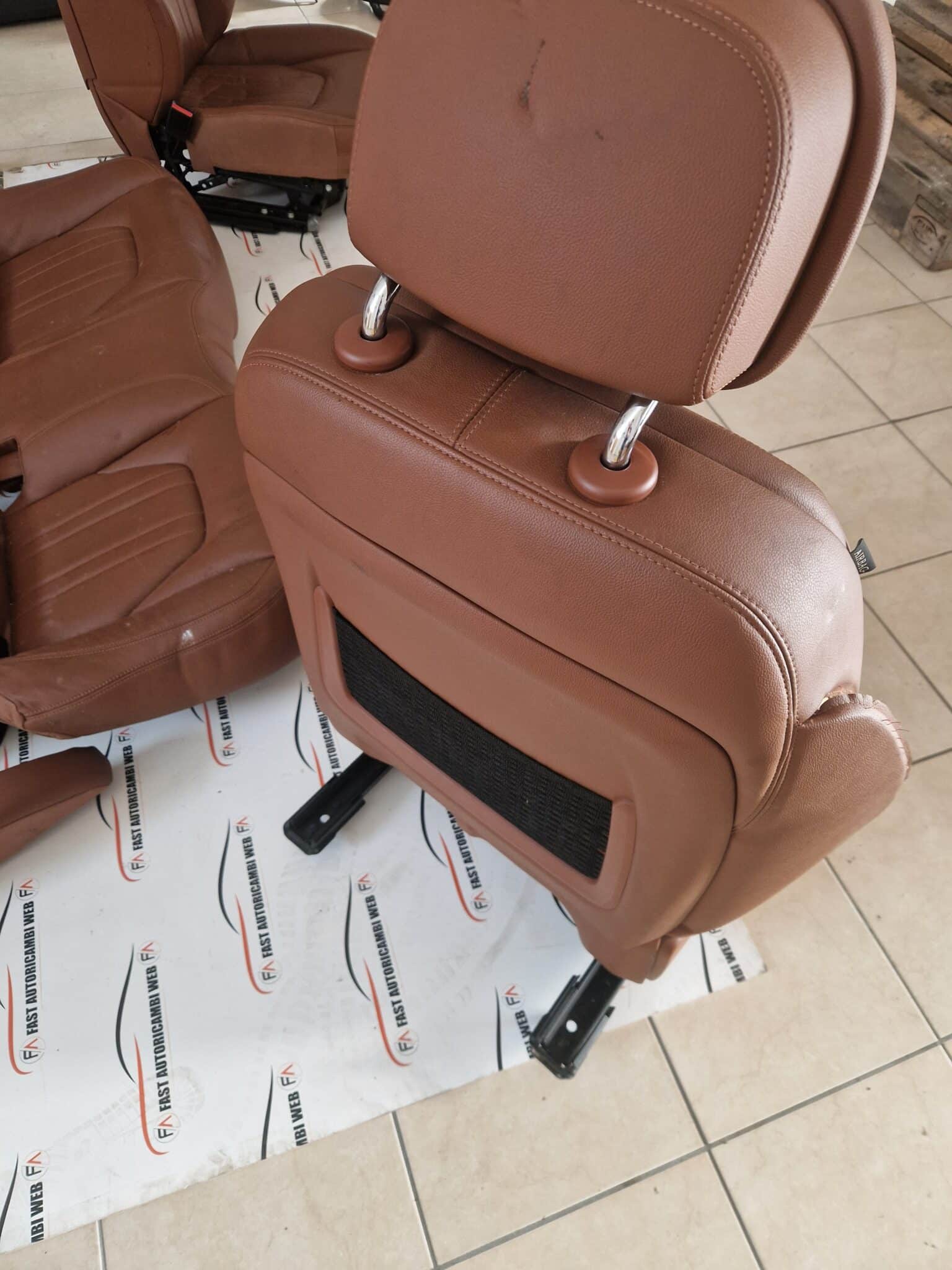 Kit sedili interni pelle marrone maserati ghibli anno 2015 6 20241219_115746