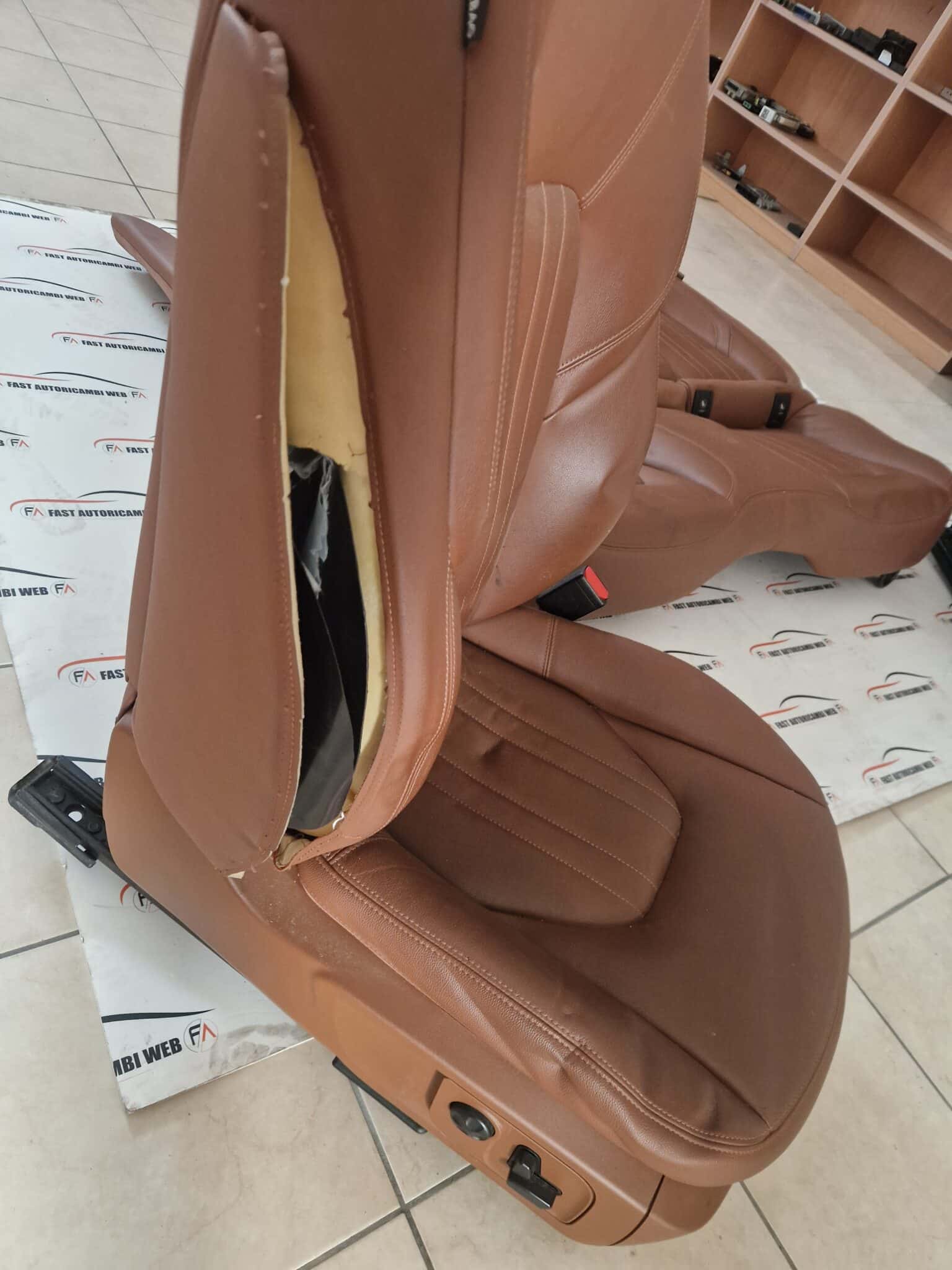 Kit sedili interni pelle marrone maserati ghibli anno 2015 7 20241219_115755
