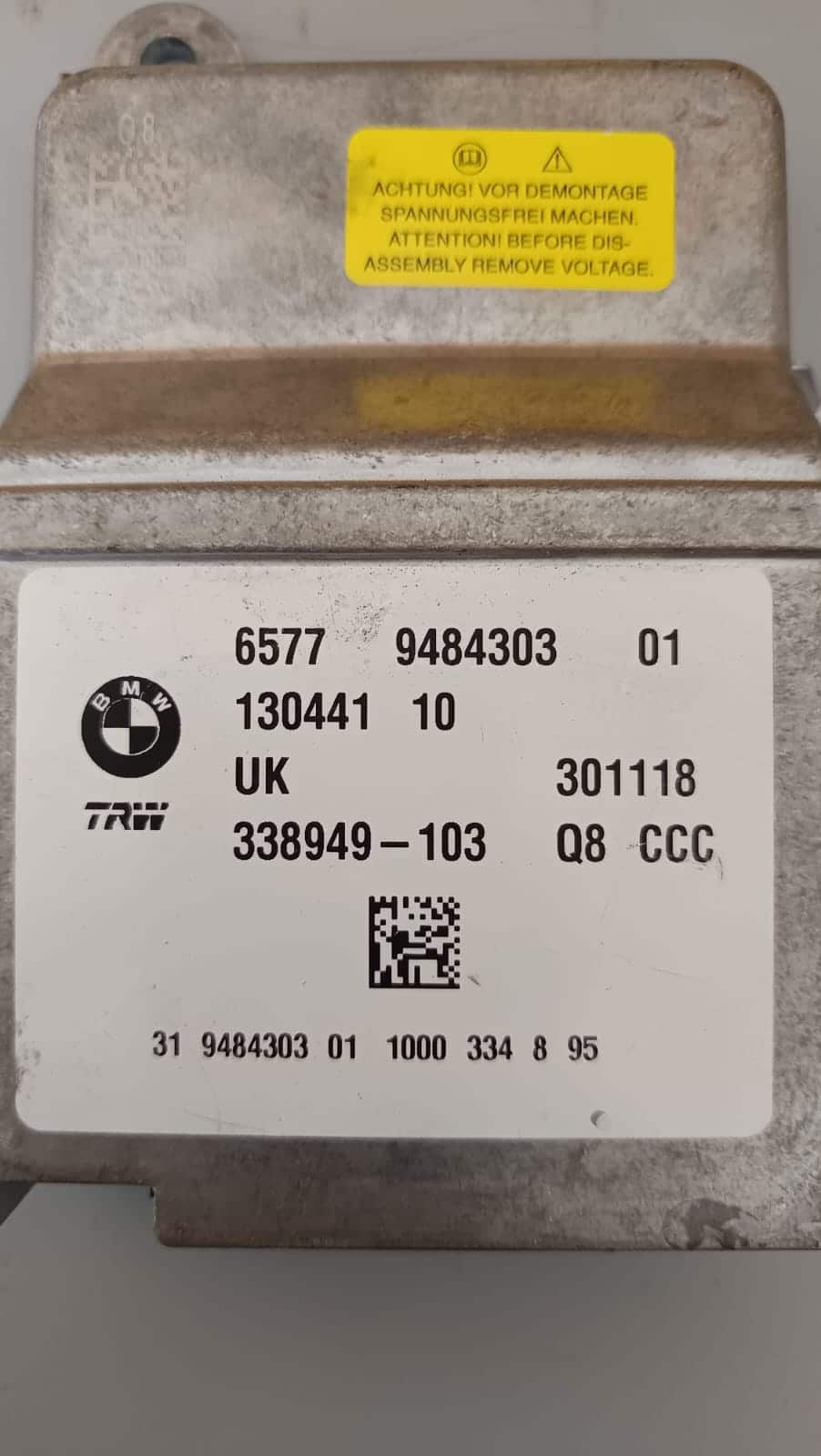 Centralina Airbag per BMW X1 (2018) 4 WhatsApp Image 2025-01-30 at 09.53.04 (2)