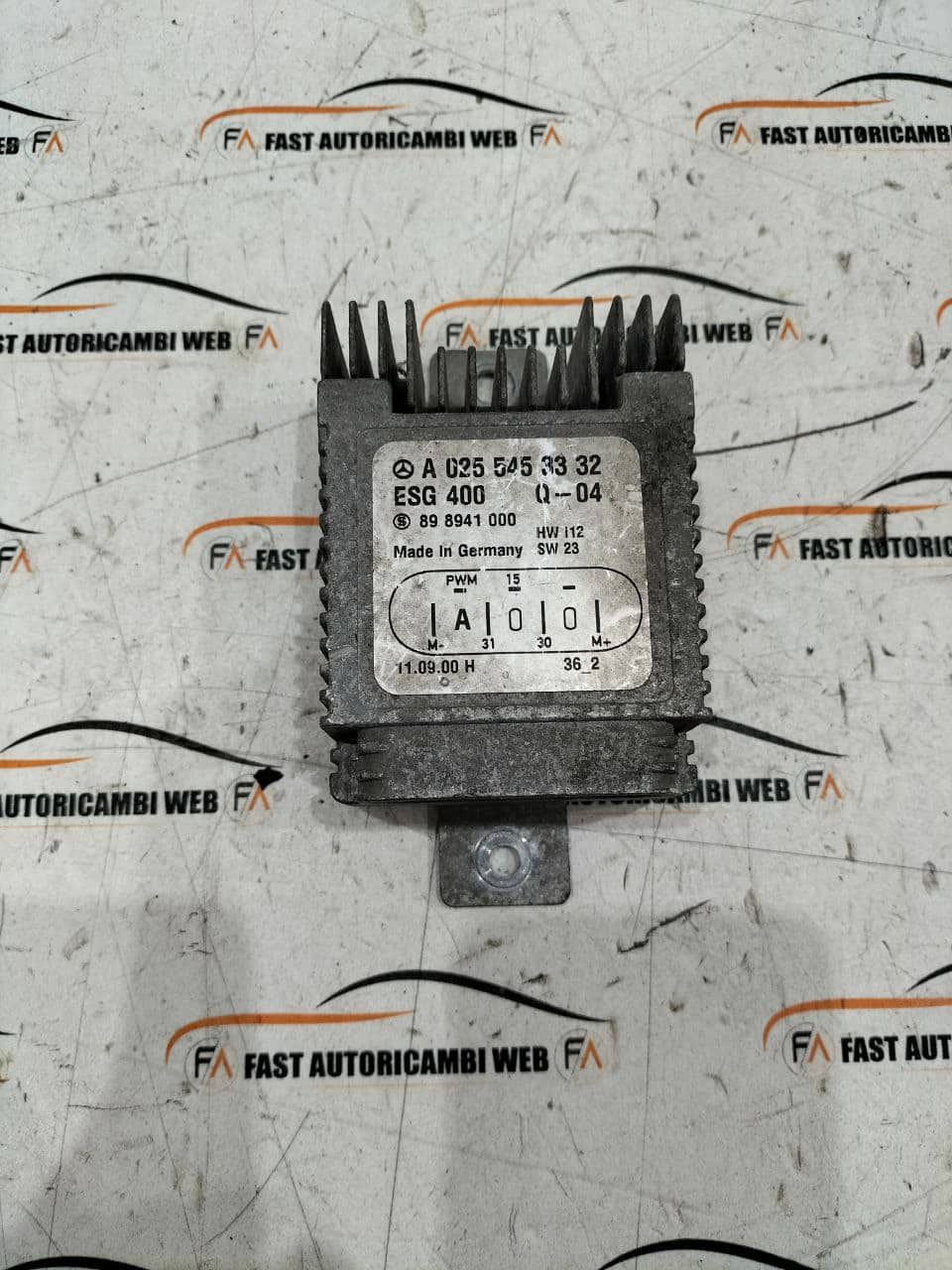Centralina elettroventola radiatore Mercedes SLK R170 A0255453332 1 1