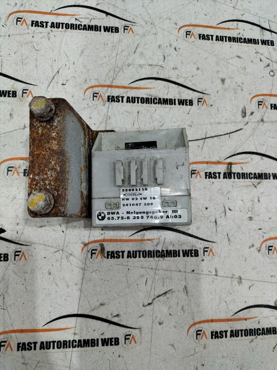 Centralina antifurto e sensore inclinazione BMW serie 5 E34 55892110 1 1