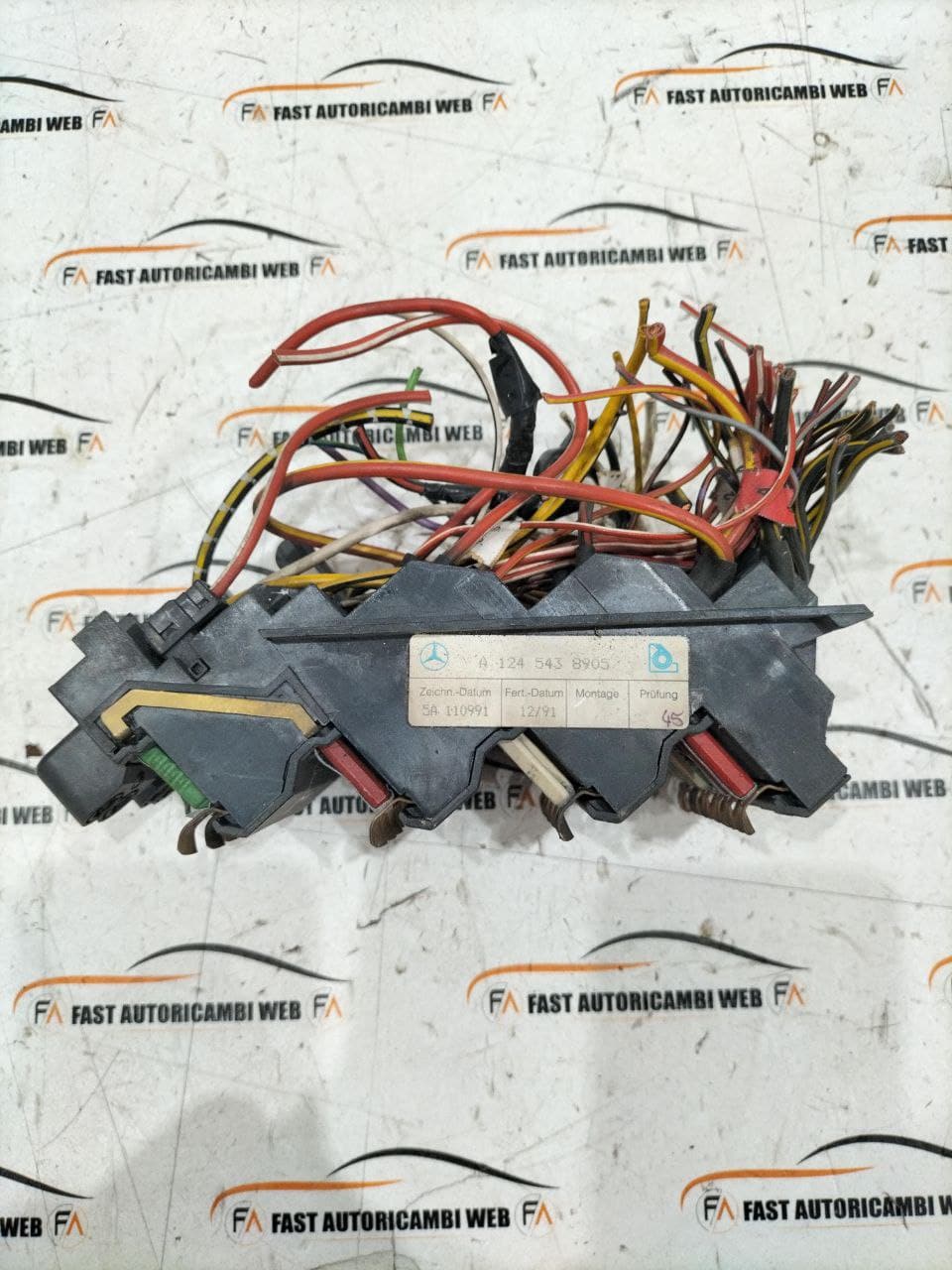 Scatola fusibili Mercedes classe E W124 A1245438905 2 2
