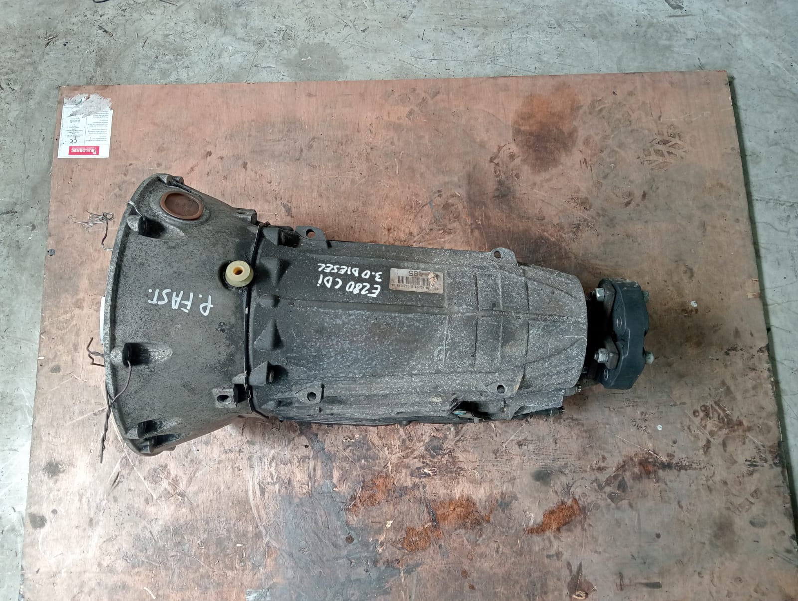 Mercedes E280 CDI 2005 3.0 diesel 7 speed Automatic Gearbox R220 271 14 01 3 IMG-20250418-WA0099