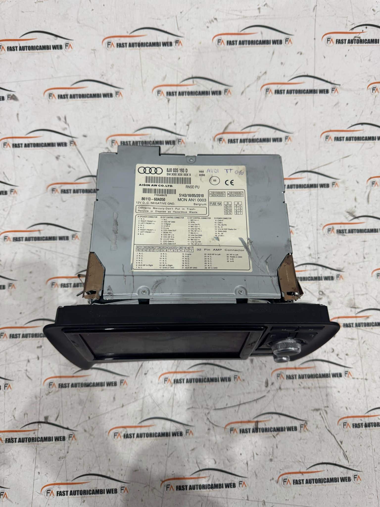 Schermo display Sistema di navigazione Audi TT 8J 8J035193D 2 WhatsApp Image 2025-04-19 at 11.33.25 (1)