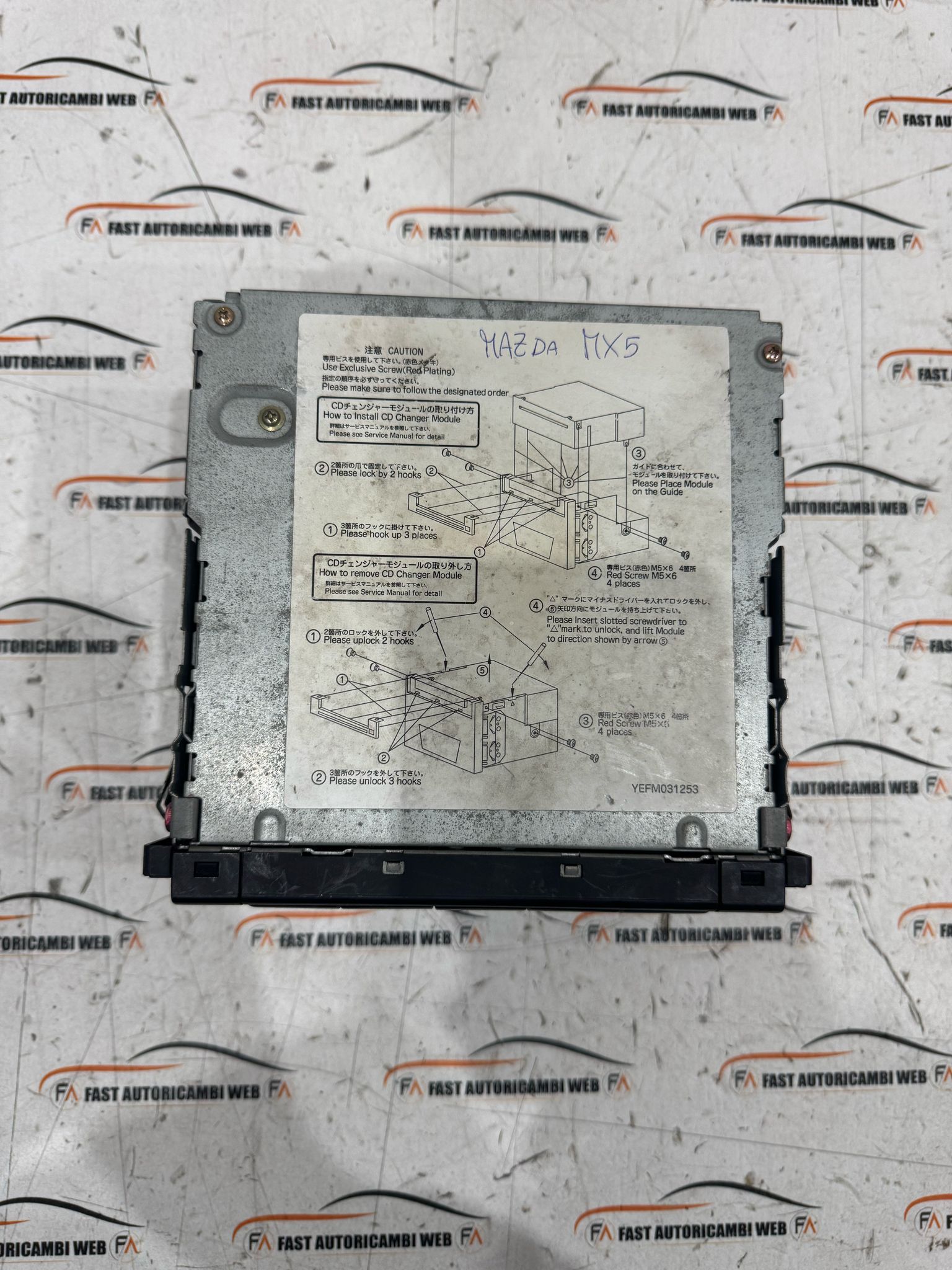 Autoradio 2 din Mazda MX5 MX-5 2001 FA08531A 2 WhatsApp Image 2025-04-19 at 11.33.36 (1)
