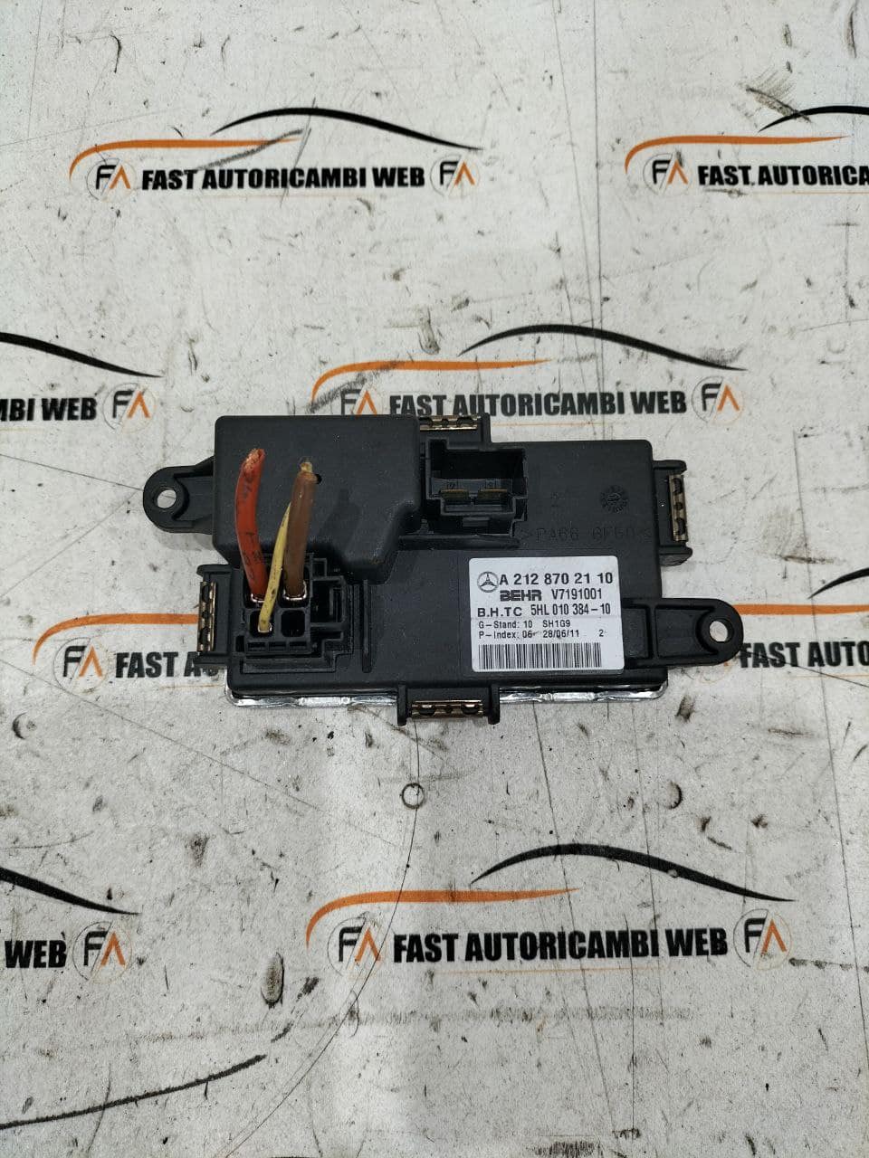 Resistenza ventola abitacolo Mercedes classe E W212 A2128702110 2 2