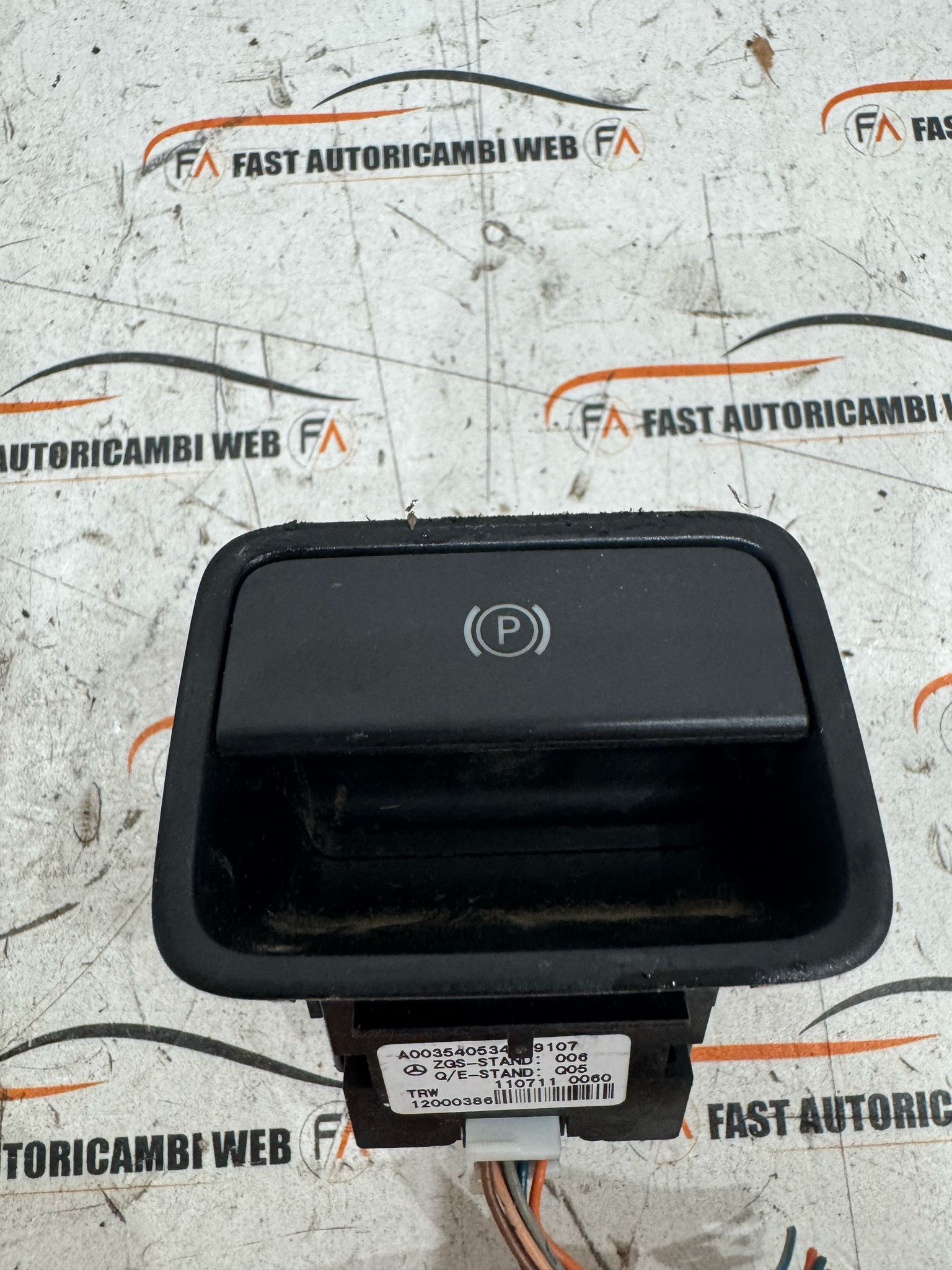 Maniglia di sblocco del freno di stazionamento OEM, per Mercedes R172 SLK350 e GL550, codice A0035405345 9107. 4 IMG-20250514-WA0109