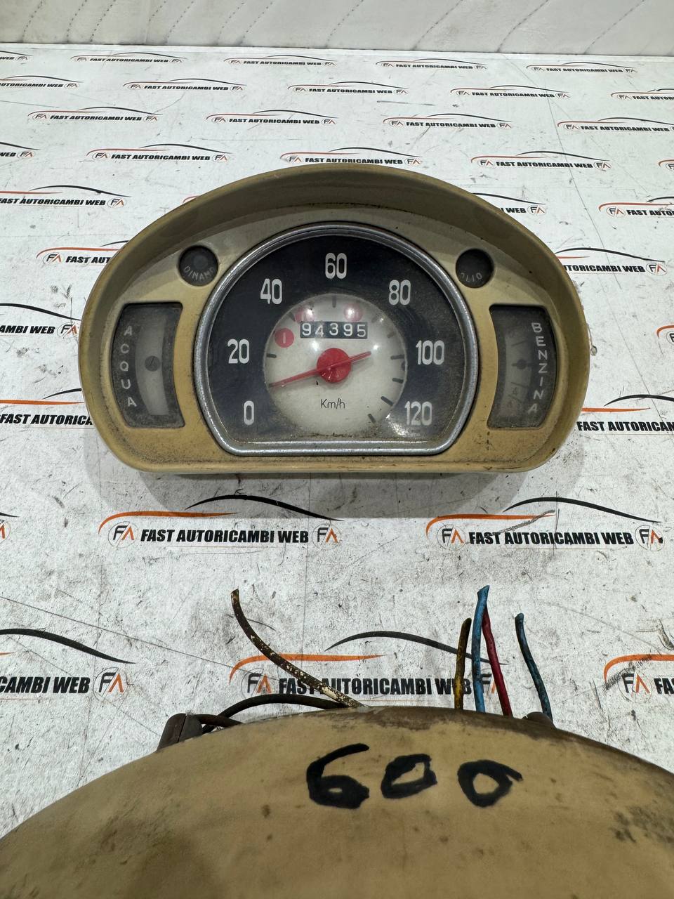 Quadro strumenti Veglia Fiat 600 2 2