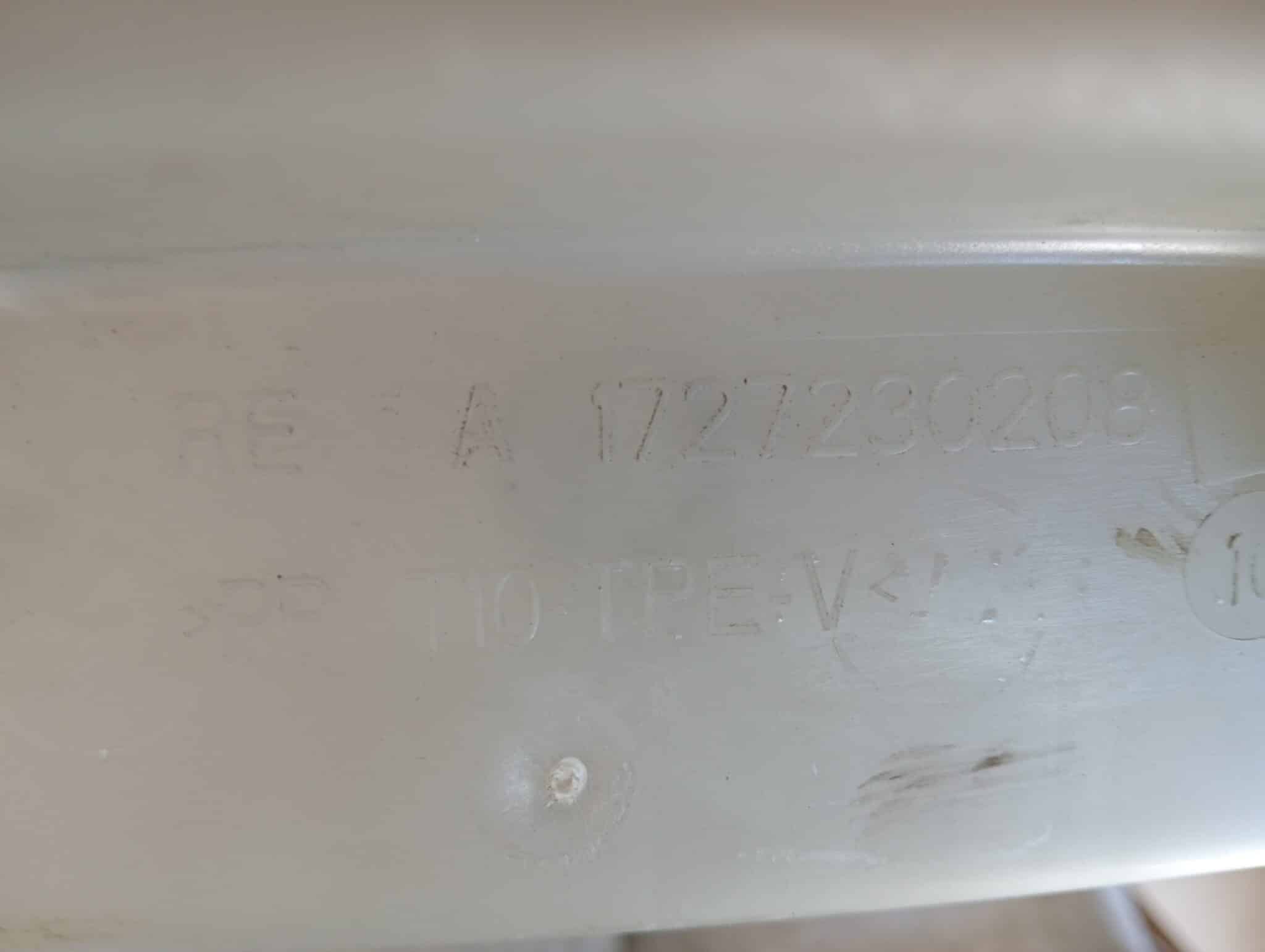 Coperchio serratura porta passeggero lato destro MERCEDES R172 A 1727230208 5 IMG20250601161245