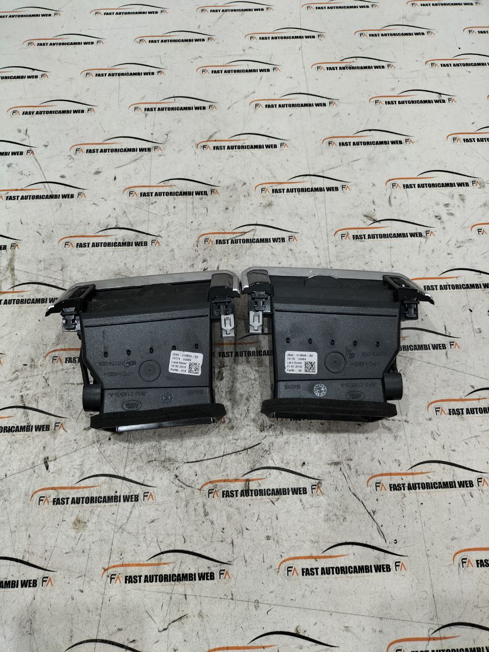 Coppia di bocchette aria cruscotto Range Rover Velar L560 J8A2-018B08-A 4 1