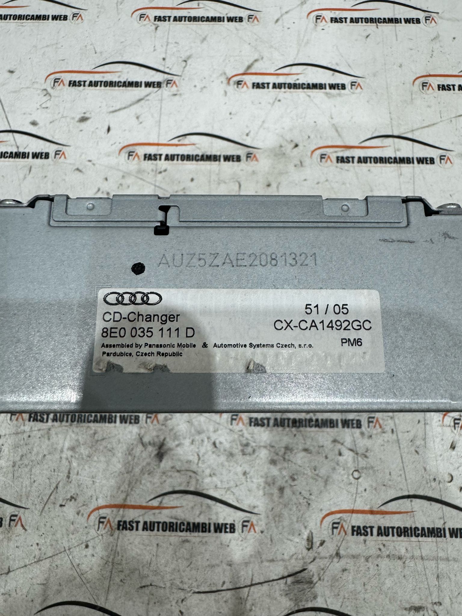 Caricatore CD Changer 6 - Lettore Audi A3 8E0035111D 5 186ea653-b483-46c6-8dd3-3ba798ad6739