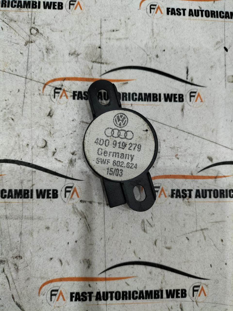 Avviso di sicurezza sensore di parcheggio Audi A6 C6 4D0919279 2 2