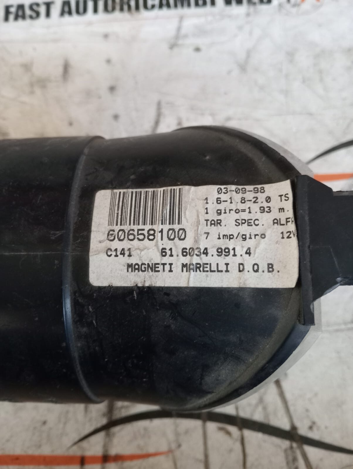 Quadro strumenti tachimetro Alfa Romeo 156 1.9 D 60658100 8 2dfaca8c-0595-4a53-b941-73c872b3c9be