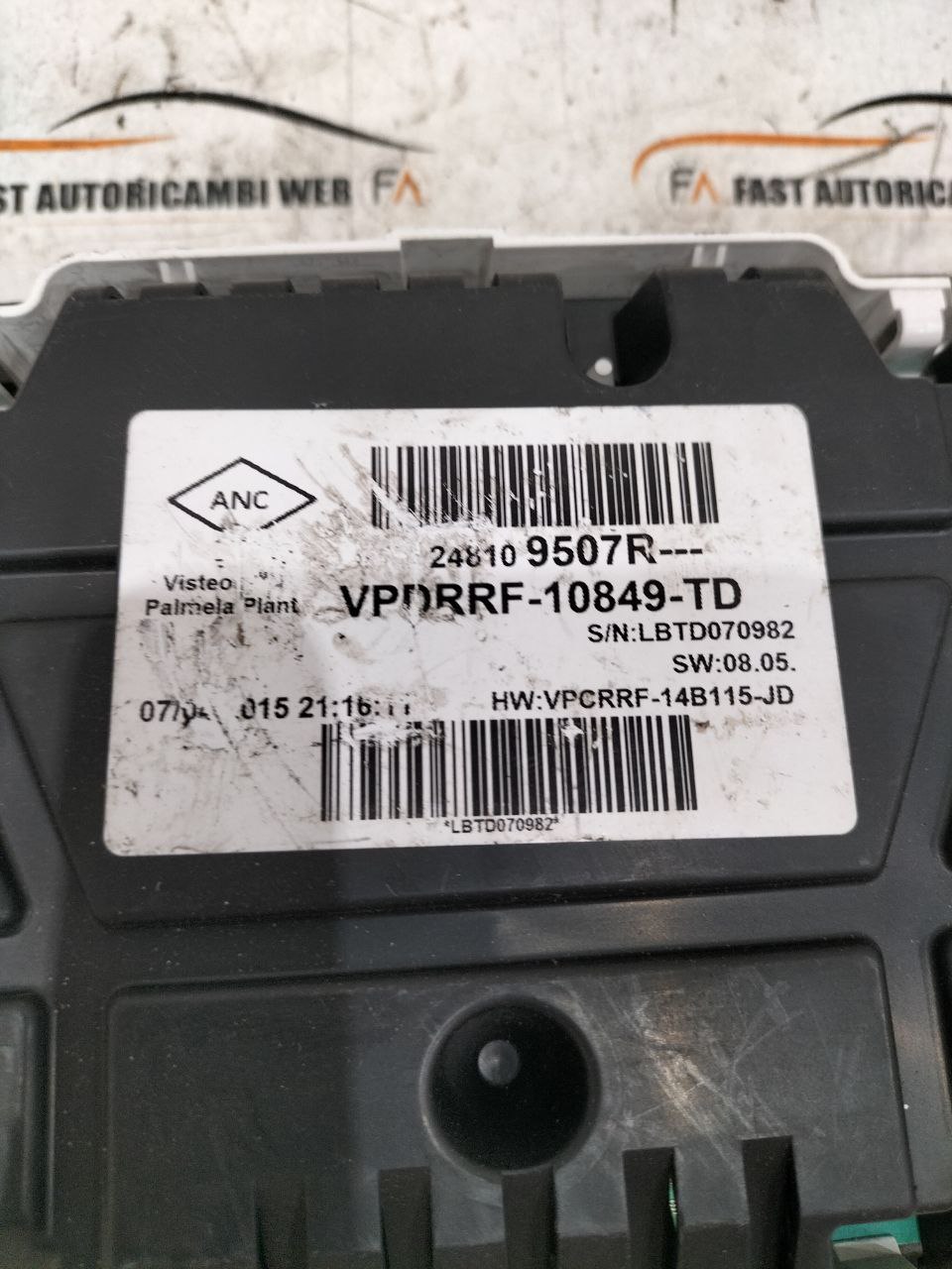 Quadro strumenti Opel Vivaro B 248109507R 3 3