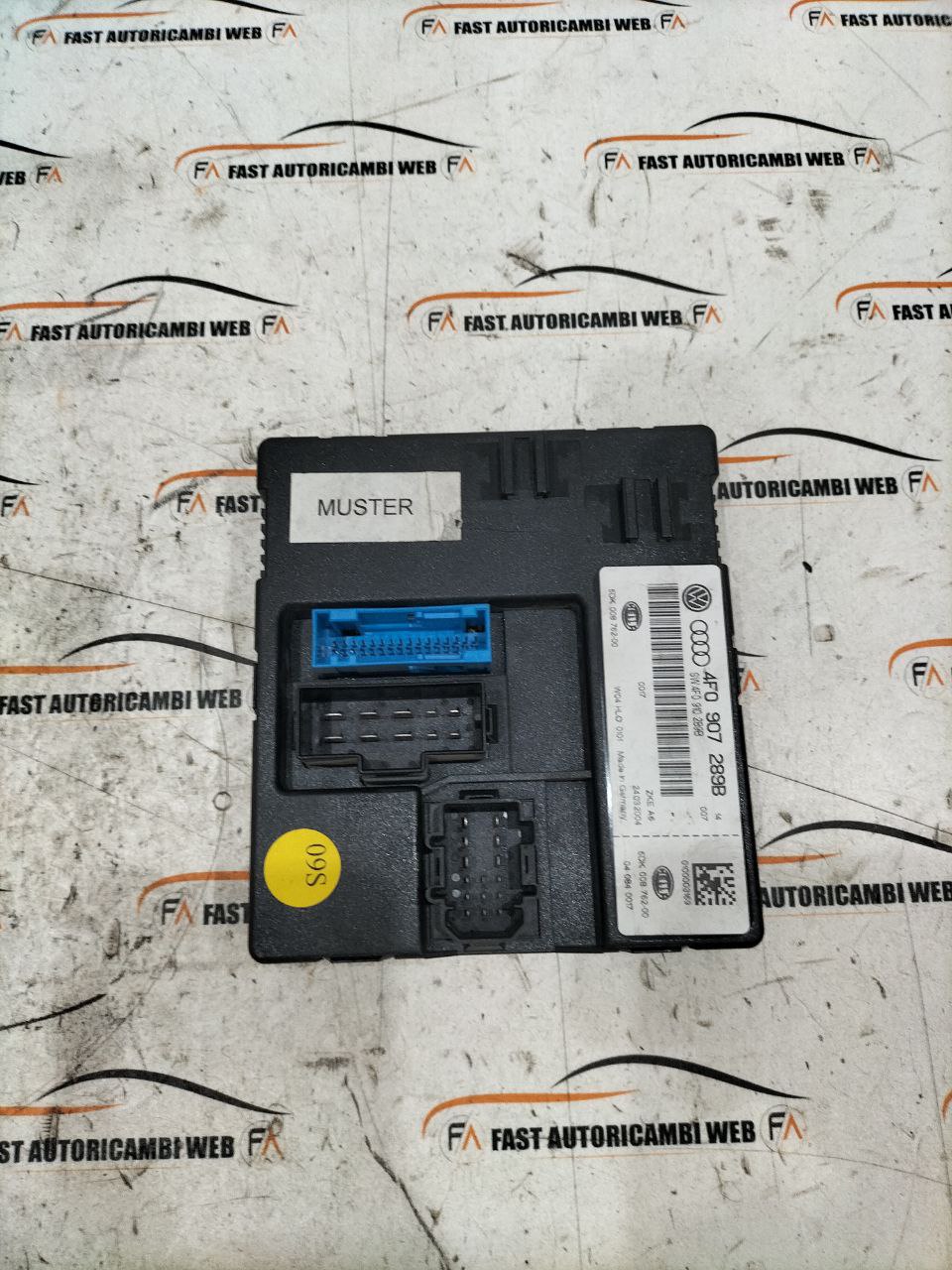 Centralina modulo comfort Audi A6 C6 4F0907289B 3 3