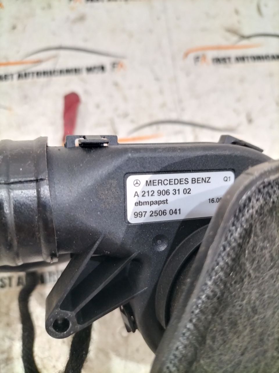 Motorino ventola raffreddamento Mercedes classe E W212 A2129063102 3 3