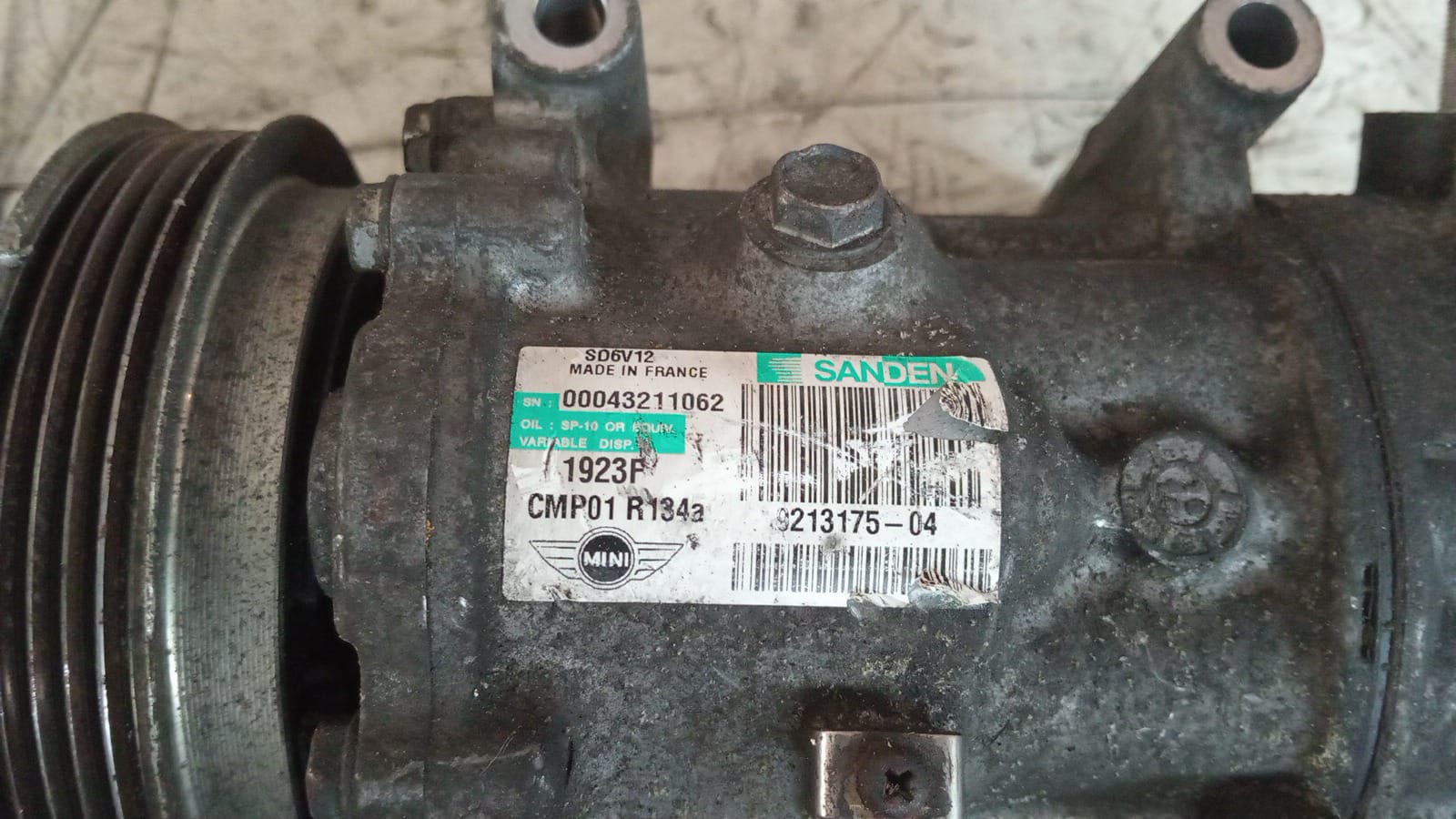 Compressore aria condizionata Mini Countryman R60 1.6 One D 921317504 4 305eade4-e8c8-4471-9441-4d88d32ac13e