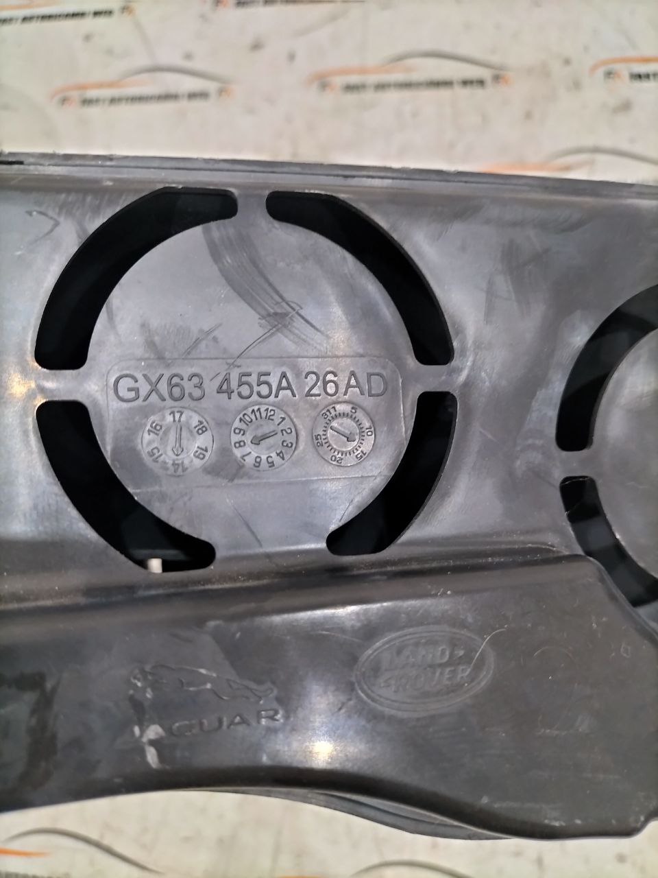 Ventola di raffreddamento con condotto Jaguar XE X760 PF97331B1-C04A-ABD 4 4
