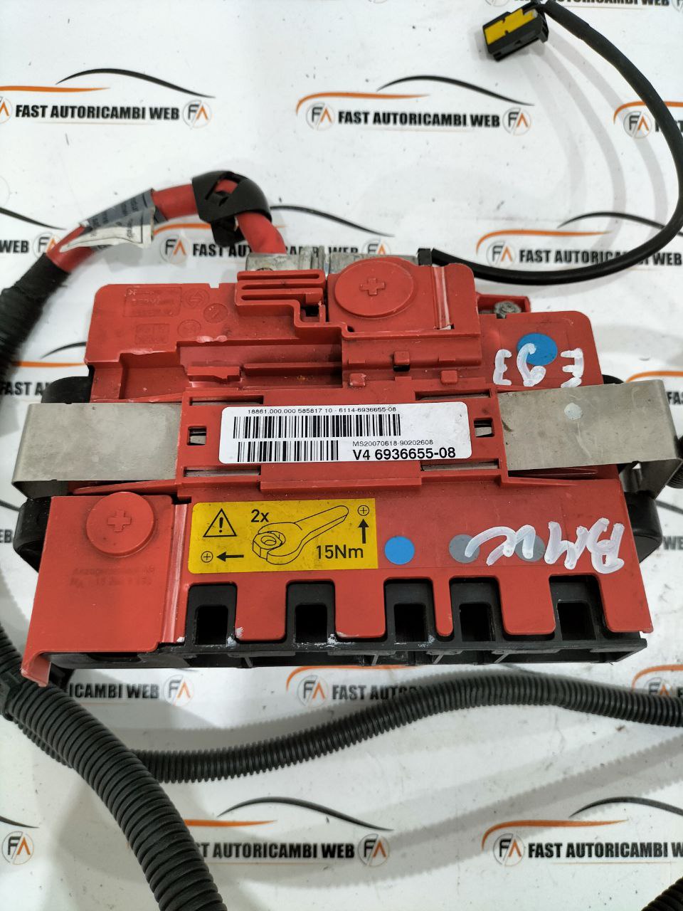 Modulo di contatto batteria BMW serie 3 E93 V4 6936655-08 3 photo_2_2025-09-19_21-57-56
