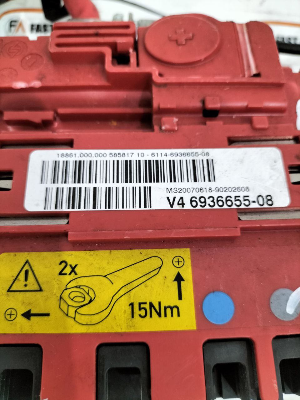 Modulo di contatto batteria BMW serie 3 E93 V4 6936655-08 4 photo_3_2025-09-19_21-57-56