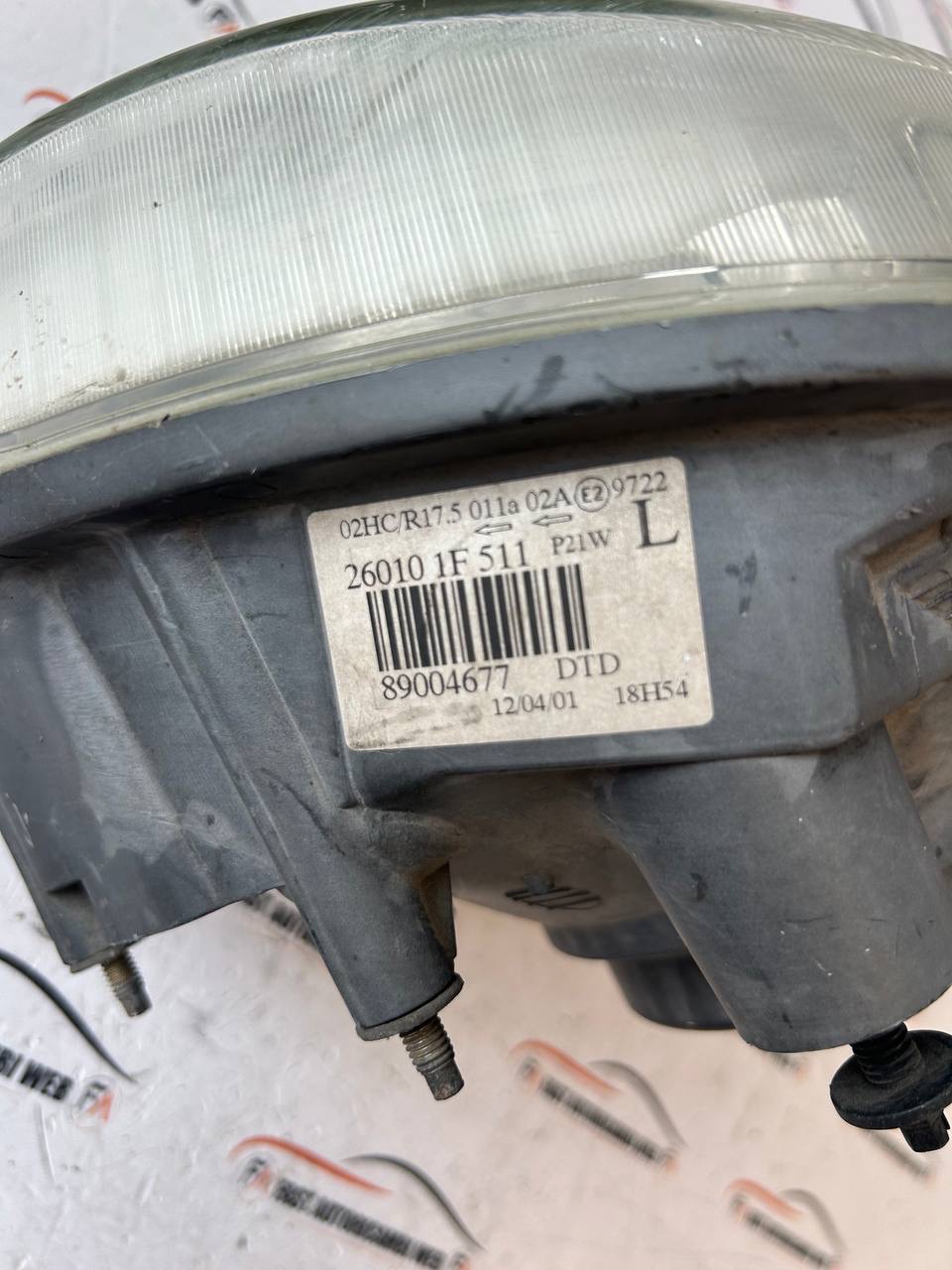 Faro anteriore destro Nissan Micra II (K11) 2000-03 260101F511 3 IMG_8488