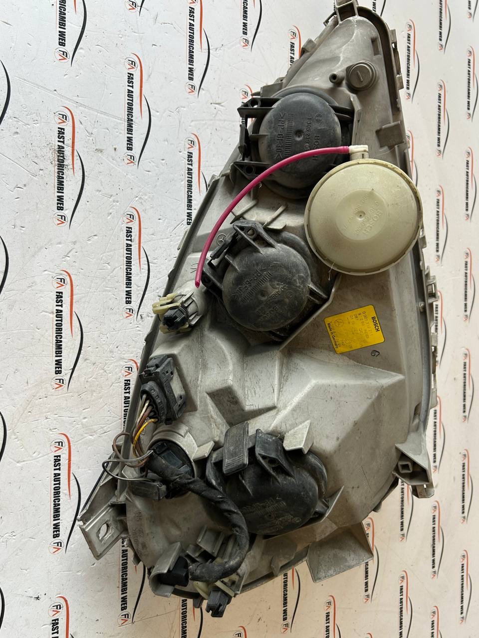 Faro anteriore sinistro Mercedes Classe A W168 (1997-04) A1688200961 7 IMG_8538