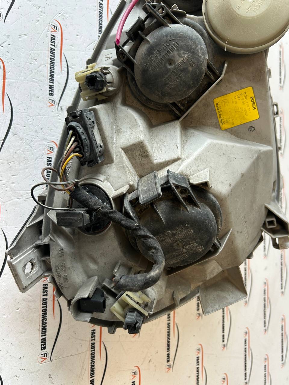 Faro anteriore sinistro Mercedes Classe A W168 (1997-04) A1688200961 8 IMG_8539