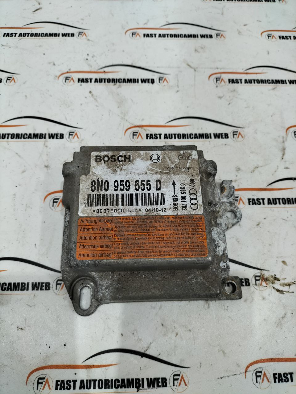 Centralina airbag Audi TT 8N MK1 8N0959655D 1 photo_1_2025-10-21_20-43-02