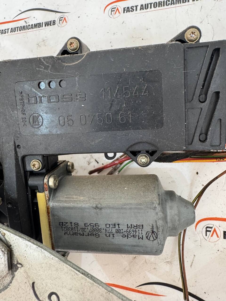 Meccanismo alzavetro posteriore sx Volkswagen Golf 3 cabrio 1E0959812B 3 5906657923222408472