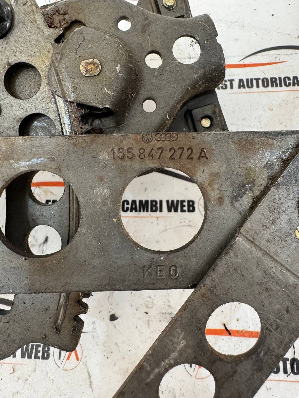 Meccanismo alzavetro posteriore destro Volkswagen Golf 1 155847272A 3 5906657923222408476