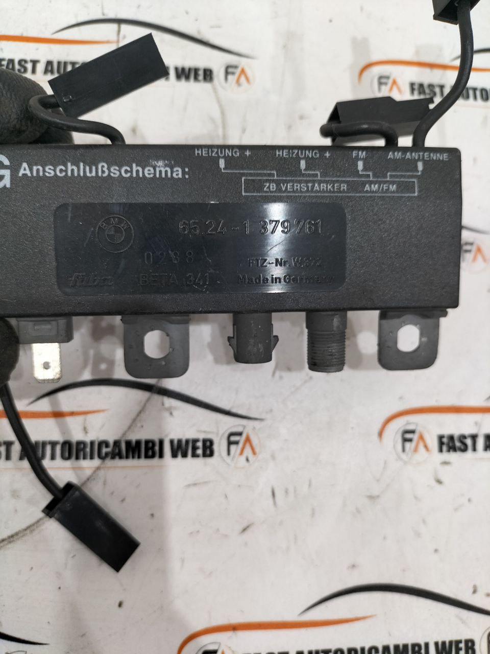 Centralina amplificatore antenna BMW serie 7 E32 6524-1379761 3 photo_2_2026-01-19_21-22-04