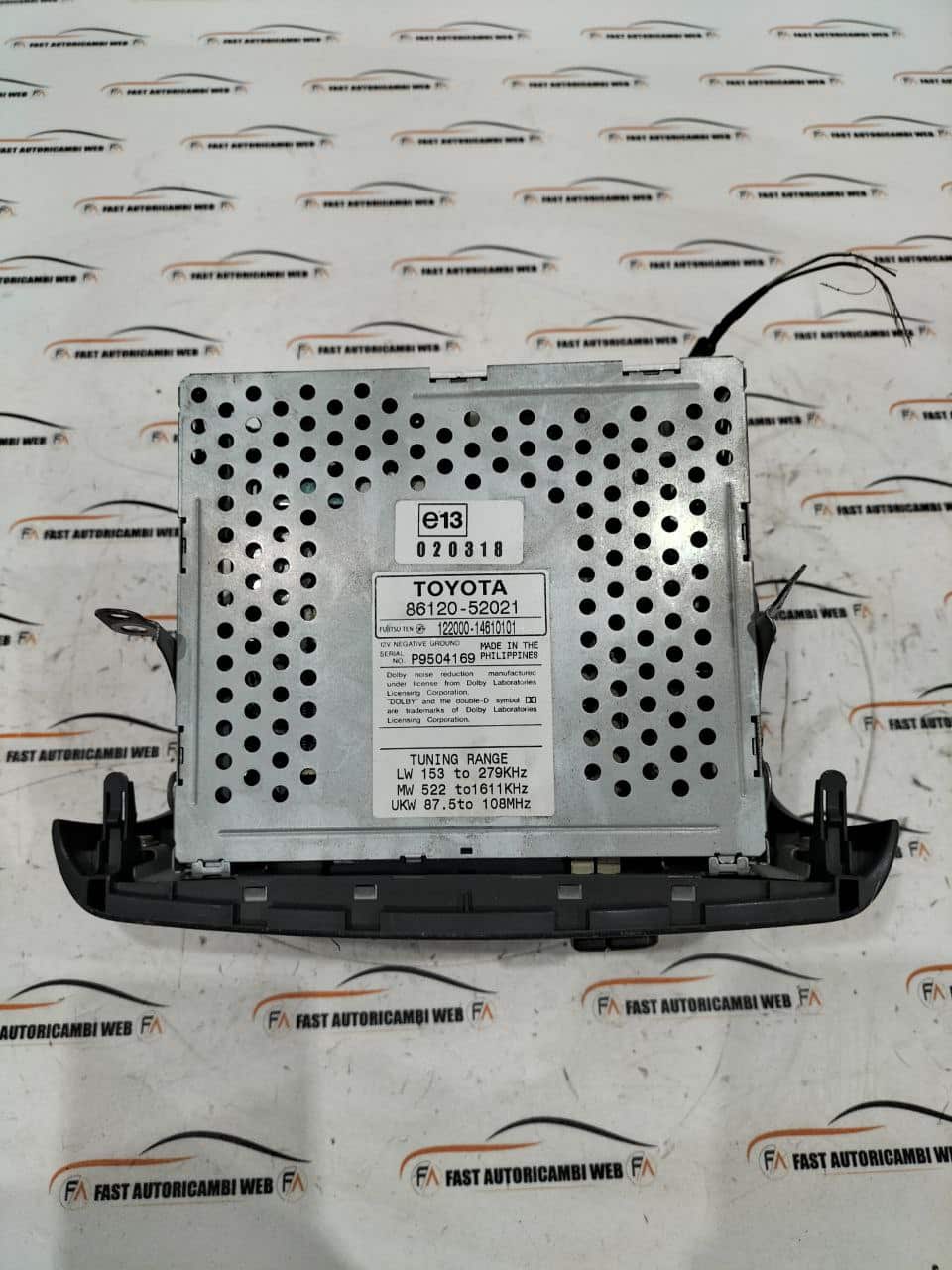 Autoradio Toyota Yaris XP10 86120-52021 3 photo_2_2026-01-27_13-19-52