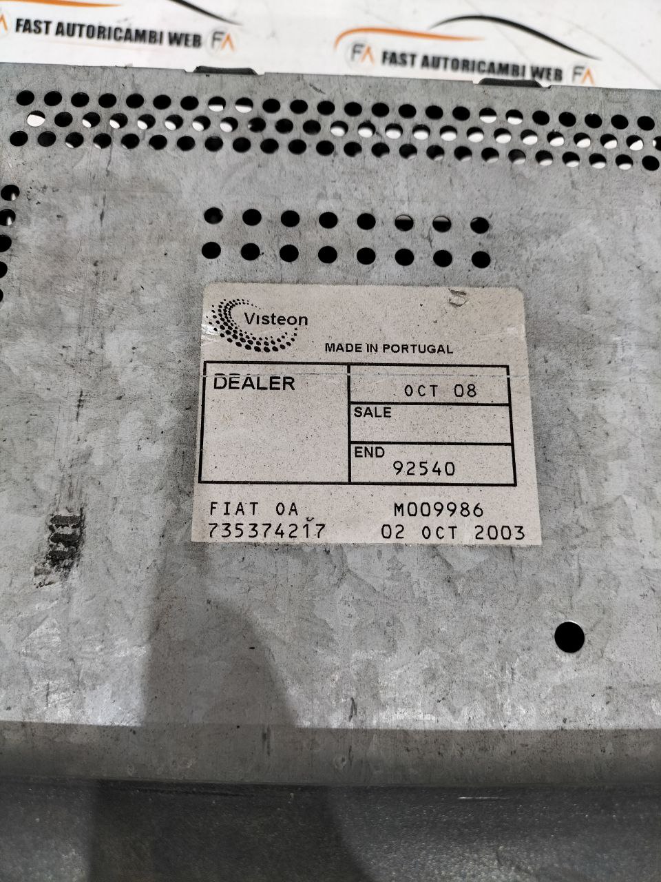 Autoradio Fiat Stilo 735374217 5 photo_3_2026-01-26_09-42-45