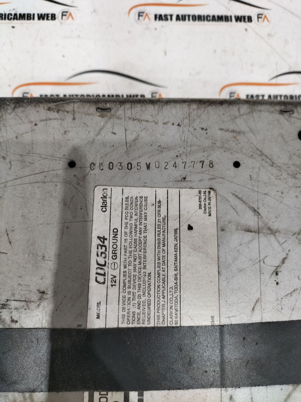 Caricatore CD Clarion Volkswagen Golf 4 CDC534 5 photo_5_2026-01-26_09-58-04