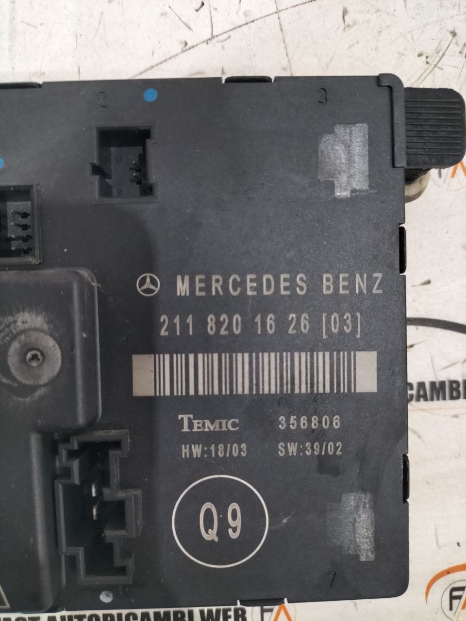 Centralina porta posteriore dx Mercedes classe E w211 2118201626 3 5764654935638216182