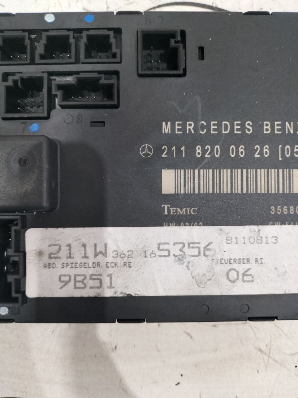 Centralina porta anteriore dx Mercedes classe E w211 2118200626 4 5764654935638216190