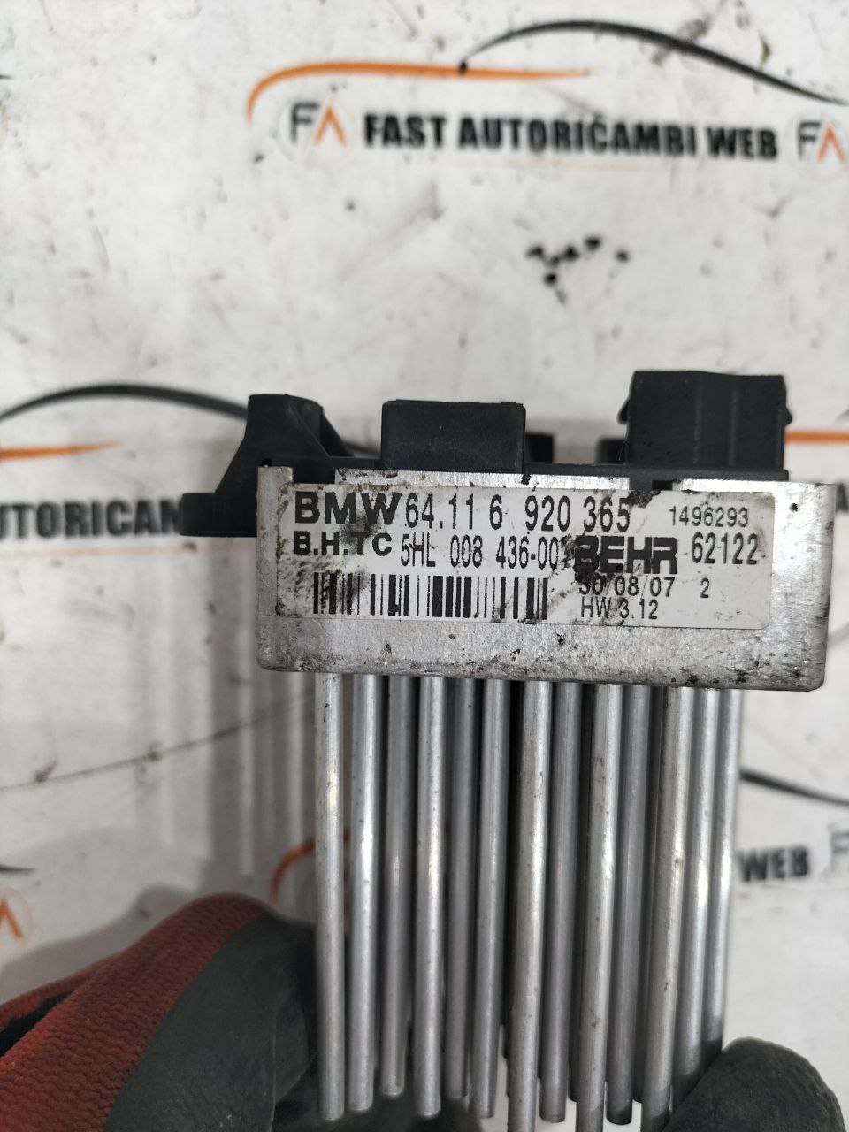 Resistenza ventola abitacolo BMW X3 E83 5HL008436-00 4 photo_4_2026-02-06_10-14-50