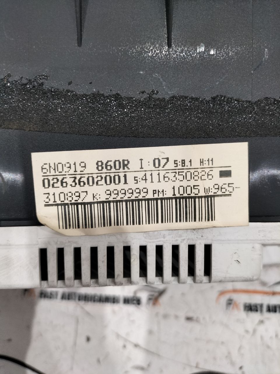 Quadro strumenti Volkswagen Polo 3 serie 6N0919860R 6 photo_6_2026-02-06_12-09-30