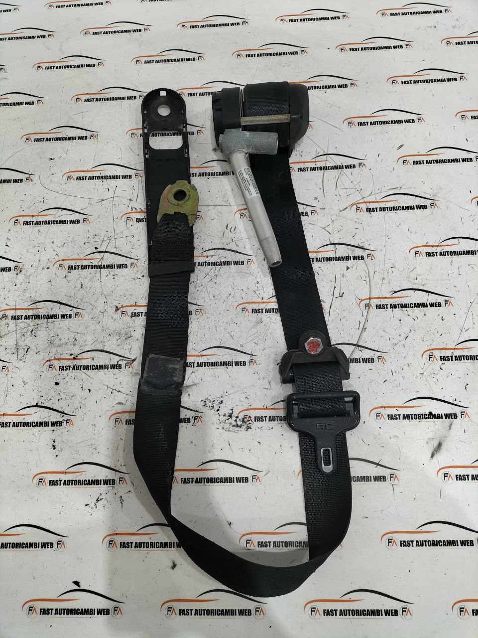 Cintura di sicurezza anteriore sx con portacintura Mercedes Classe E W124 1248600782 5 photo_1_2026-03-23_19-34-43