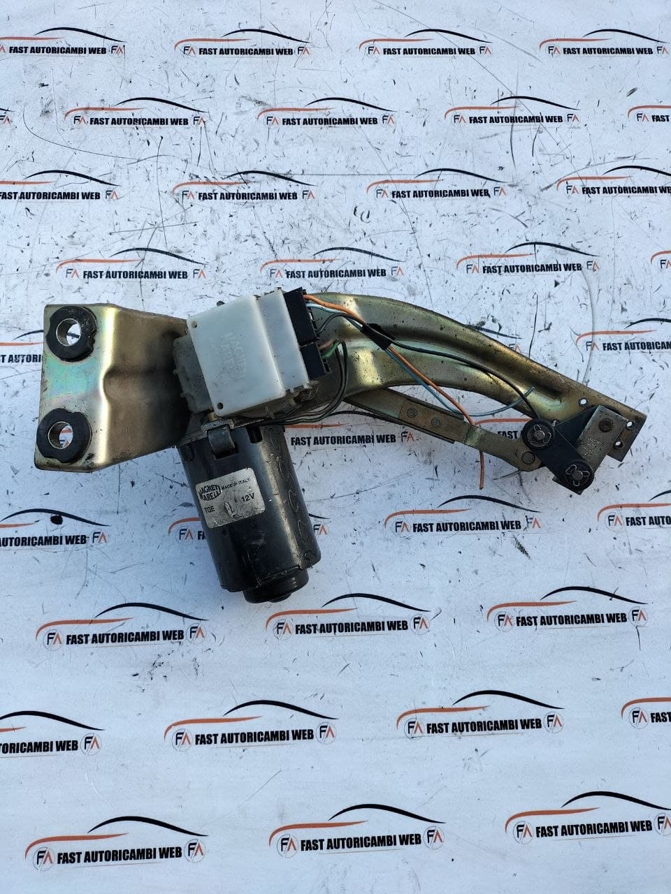 Piastra motorino tergicristalli Fiat Panda 1° serie TGE195EA 1 photo_1_2026-05-11_09-53-23