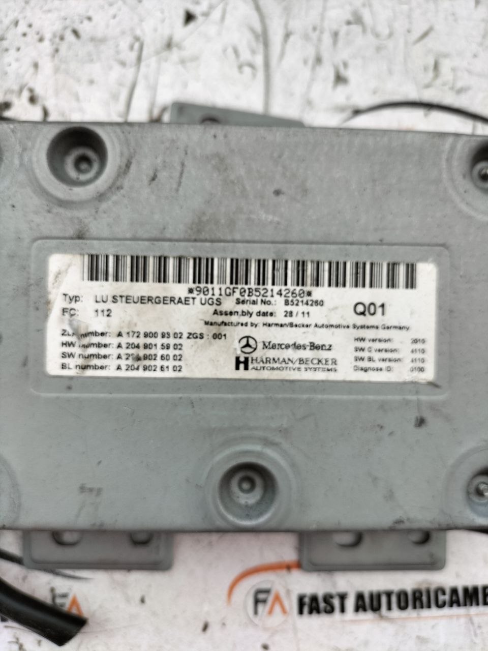 Centralina modulo navigatore GPS Mercedes classe E W212 A2049015902 2 photo_2_2026-05-11_15-05-40