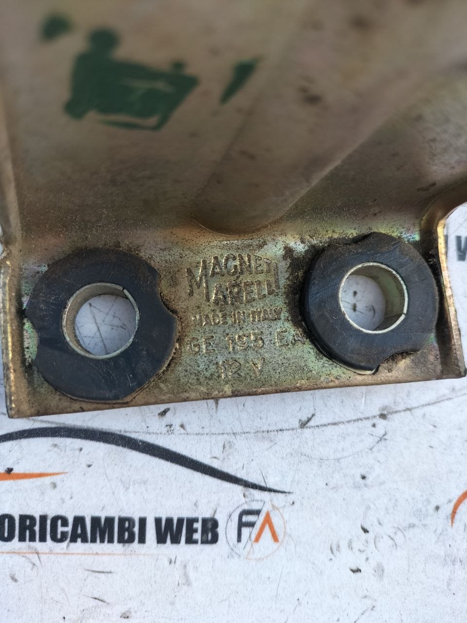 Piastra motorino tergicristalli Fiat Panda 1° serie TGE195EA 3 photo_5_2026-05-11_09-53-23