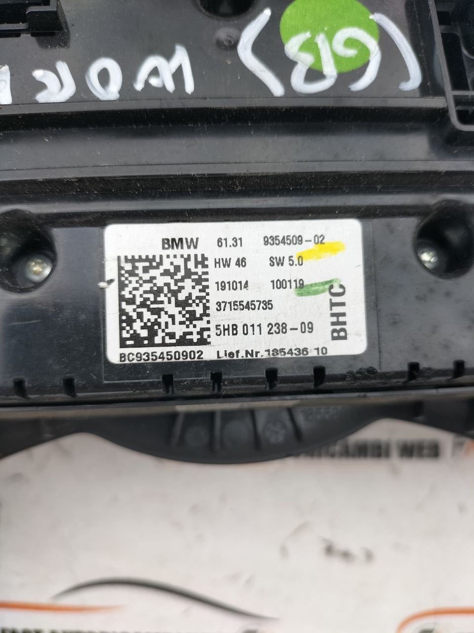 Comando clima Mini Cooper F56 9354509-02 6 photo_5_2026-05-25_09-58-24