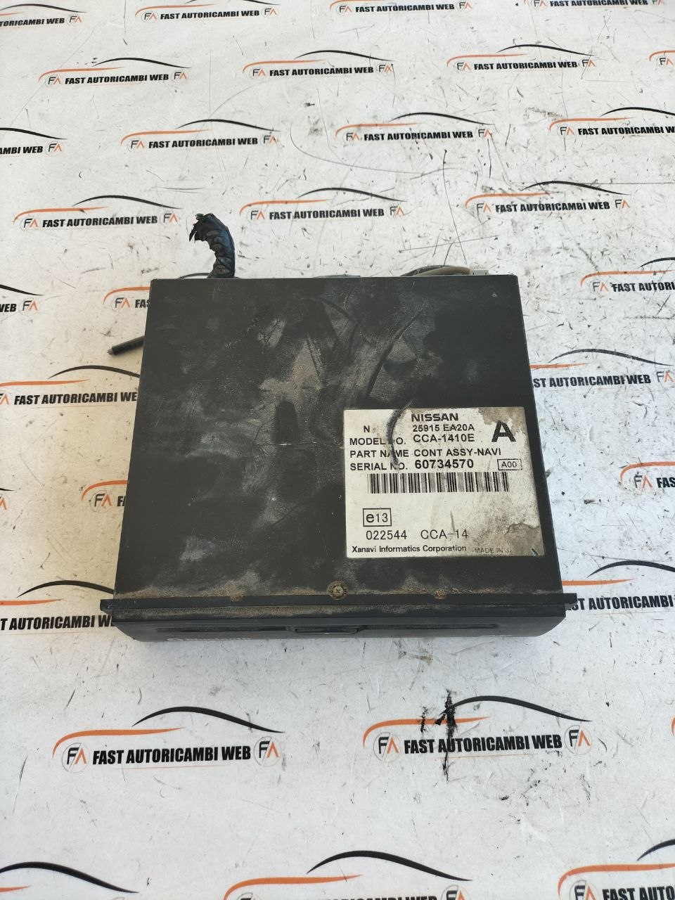 Centralina autoradio navigatore Nissan Navara D40 25915 EA20A 1 photo_1_2026-06-11_11-18-08