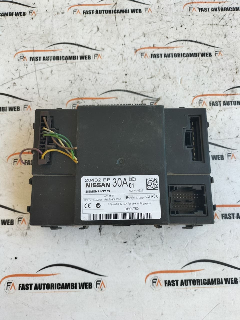 Centralina comfort Nissan Navara D40 284B2 EB 1 photo_1_2026-06-18_10-13-58