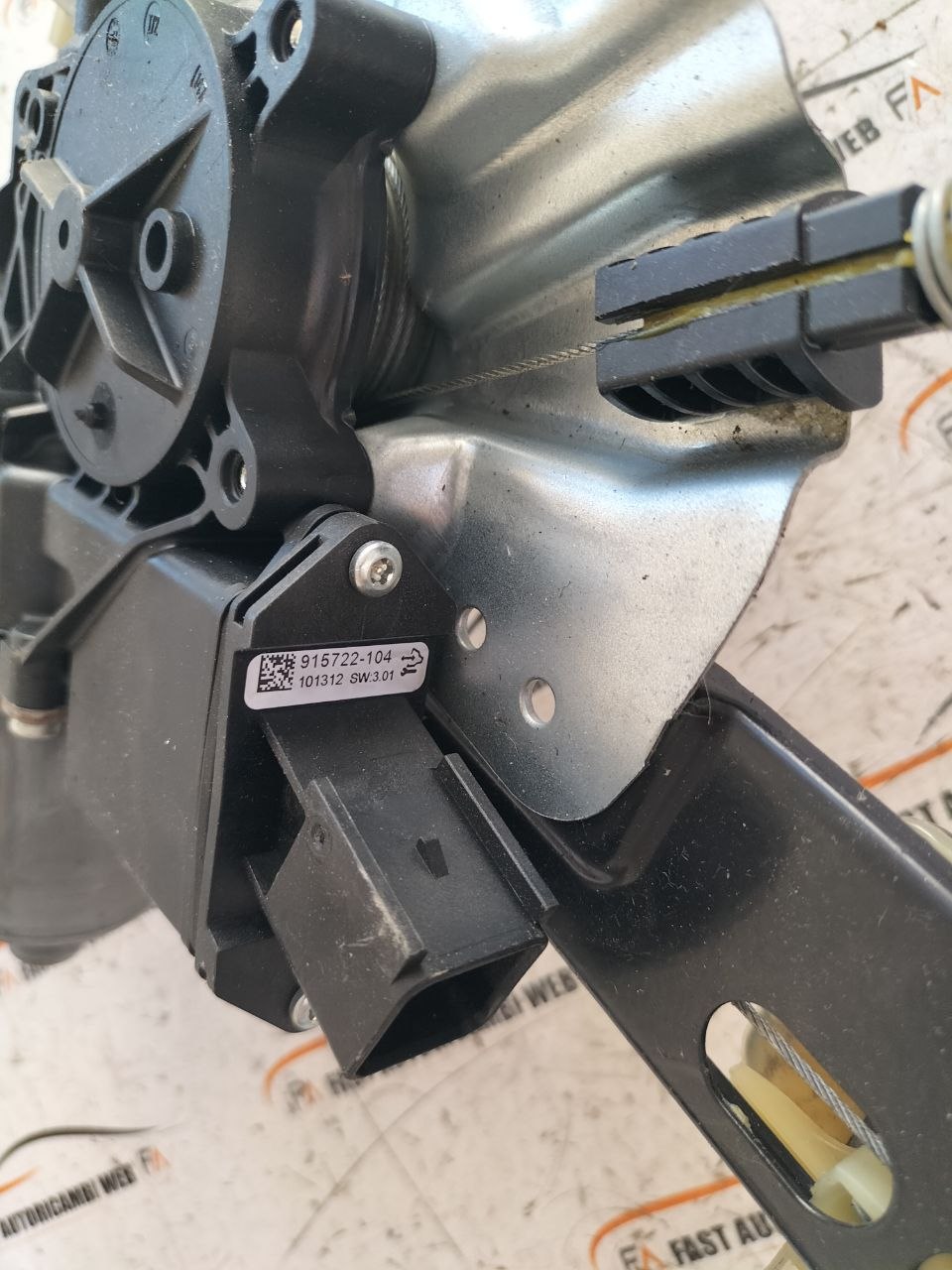 Meccanismo alzavetro anteriore destro Opel Zafira 966432-103 6 photo_6_2026-07-14_17-47-44